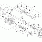 Panther 570 Вал приводной трака и тормоза