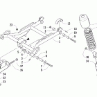 ZR 900 EFI Задняя подвеска , амортизатор