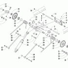 M6 EFI Задняя подвеска , задний рычаг