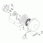 King Cat 900 EFI Ручной стартер