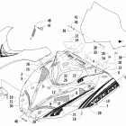 T660 Turbo Trail Капот и Лобовое стекло  (le)