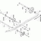 King Cat 900 EFI Вспомогательные колеса