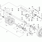 Z 370 Вал приводной трака и тормоза