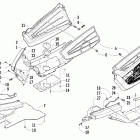 Crossfire 700 EFI SP Обтекатель и передний бампер