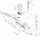 Firecat 700 EFI SP Топливный бак
