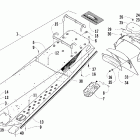 Crossfire 700 EFI WY Тоннель, задний бампер, задний фонарь