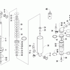 440 SP R Задняя подвеска ,задний амортизатор