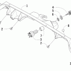 Sabercat 500 EFI Панель приборов и датчики