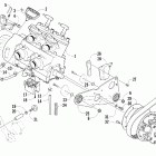 M7 EFI LE Вариатор и опора двигателя