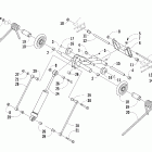 Firecat 700 EFI SP Задняя подвеска , задний рычаг