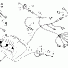 Bearcat 570 Фара и панель инструментов