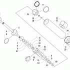 M7 EFI WY Задняя подвеска ,задний амортизатор