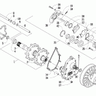 Crossfire 700 EFI EB Вал приводной трака и тормоза