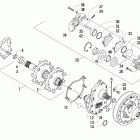 Firecat 700 EFI SP Вал приводной трака и тормоза