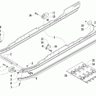 Bearcat WT Turbo Рельс скольжения и гусеница