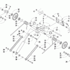 Panther 370r Задняя подвеска , задний рычаг