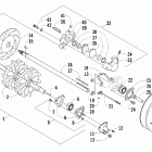Panther 660 Trail Вал приводной трака и тормоза