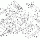 Sabercat 700 EFI Передняя рама и подножки