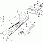 Bearcat 570 Туннель, задний бампер