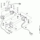 Firecat 700 EFI SP Блоки управления на руле