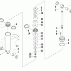 T660 Turbo ST Задняя подвеска ,задний амортизатор