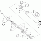 Firecat 600 EFIr Задняя подвеска ,задний амортизатор