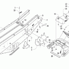 Sabercat 700 EFI Тоннель, задний бампер, задний фонарь