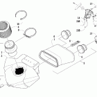 440 SP R Глушитель впуска