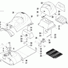 T660 Turbo Touring Топливный бак и сидение