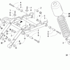 Firecat 600 EFIr Задняя подвеска , амортизатор