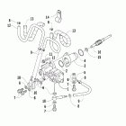 Firecat 600 EFIr Масляный насос