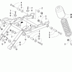 Sabercat 700 EFI Задняя подвеска , амортизатор