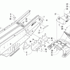 Firecat 700 EFI SP Тоннель, задний бампер, задний фонарь