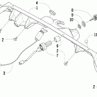 Firecat 500 SP Панель приборов и датчики
