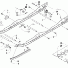 Firecat 600 EFIr Рельс скольжения и гусеница