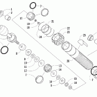 Firecat 600 EFIr Передний амортизатор