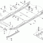Firecat 700 EFI SP Рельс скольжения и гусеница