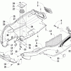 T660 Turbo Trail Обтекатель и передний бампер
