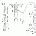 ZR 900 EFI SP Передний амортизатор