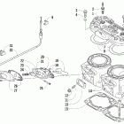 Firecat 500 SP Цилиндр и головка