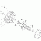 Bearcat 570 Привод сцепления