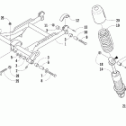 ZR 900 EFI SP Задняя подвеска , амортизатор
