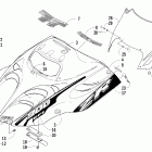 ZR 900 EFI Капот и ветровое стекло