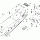 Crossfire 700 EFI SP Тоннель, задний бампер, задний фонарь