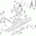 Firecat 700 EFI Ski and spindle assembly (tony stewart edition)