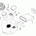 M7 EFI WY Глушитель впуска