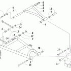 Firecat 700 EFI SP Подвеска передняя