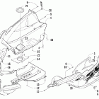 Firecat 700 EFI Belly pan assembly (tony stewart edition)