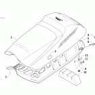 Crossfire 600 EFI Сидение