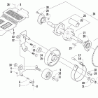 F120 Вал привода трака